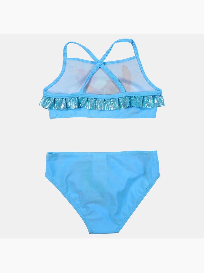 Disney - Completo da bagno bambina composto da top e gonna da bagno Blu - Kiabi