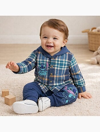 Disney - Completo felpa con cappuccio e pantaloni bebè