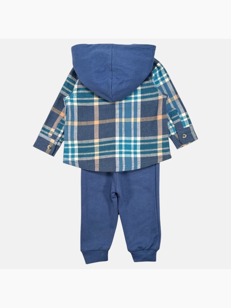 Disney - Completo felpa con cappuccio e pantaloni bebè Blu marino - Kiabi