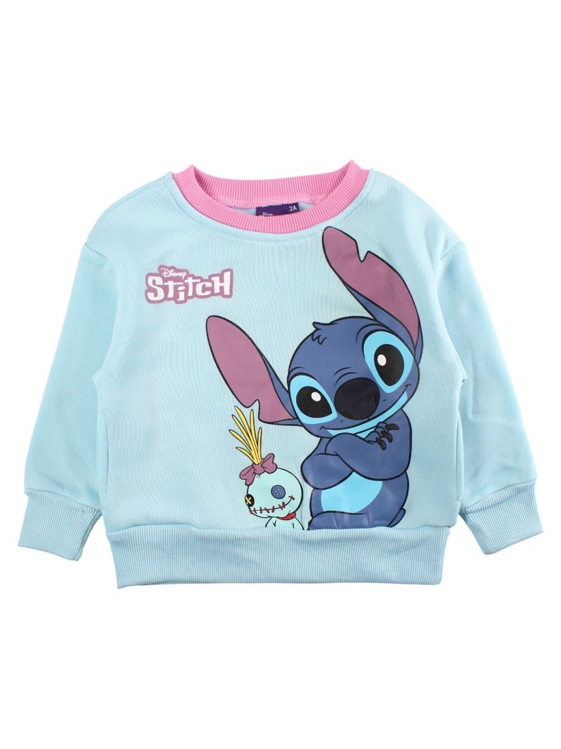 Disney - Completo felpa con cappuccio e pantaloni tuta bambina Blu - Kiabi