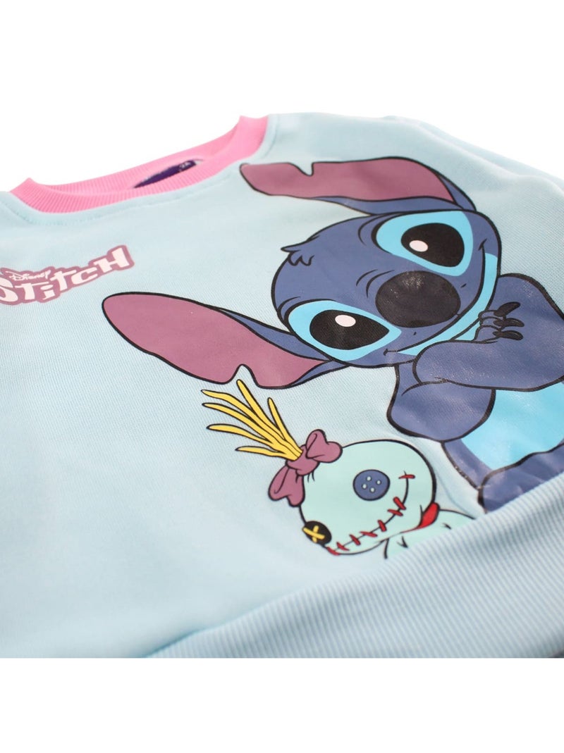 Disney - Completo felpa con cappuccio e pantaloni tuta bambina Blu - Kiabi