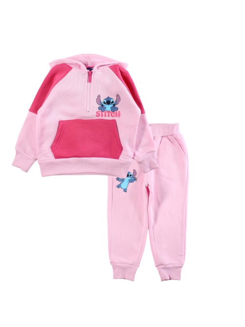 Disney - Completo felpa con cappuccio e pantaloni tuta bambina - Kiabi