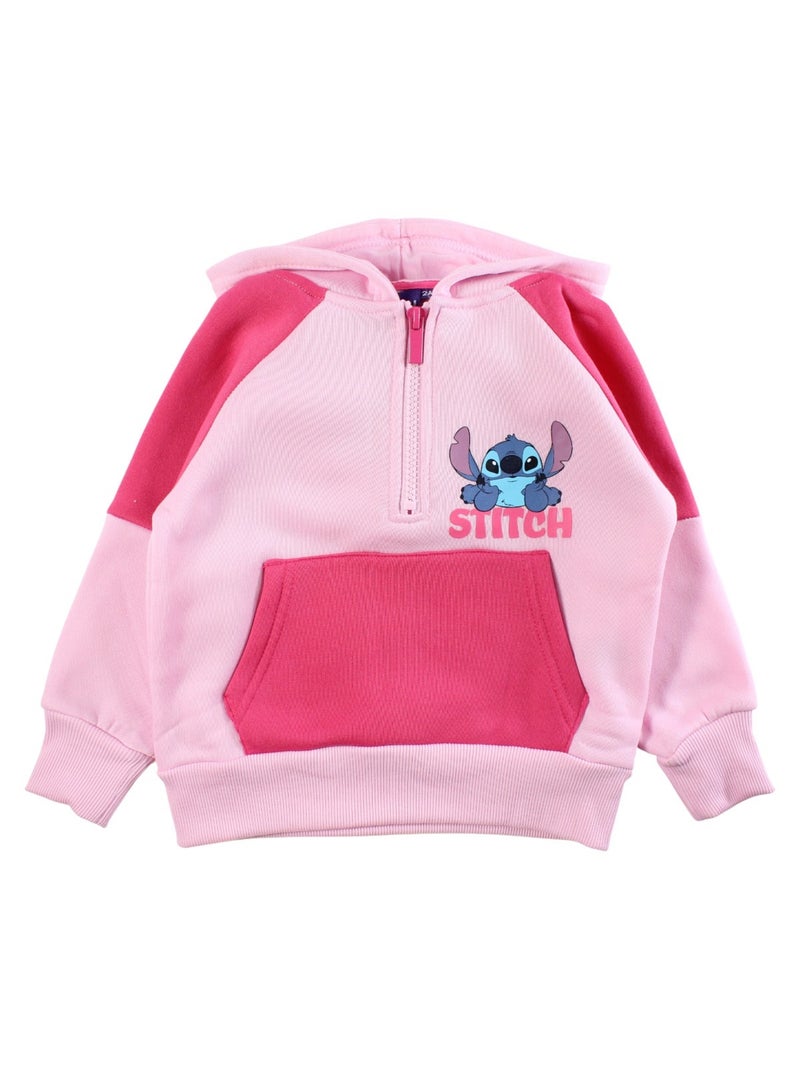 Disney - Completo felpa con cappuccio e pantaloni tuta bambina Rosa - Kiabi