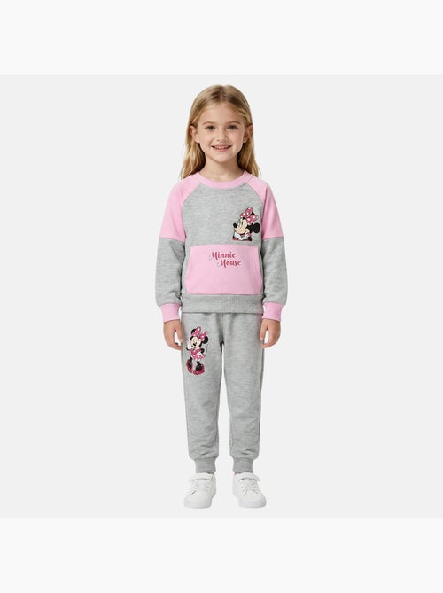Disney - Completo felpa e pantaloni tuta bambina - Kiabi