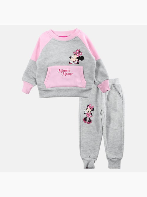Disney - Completo felpa e pantaloni tuta bambina - Kiabi