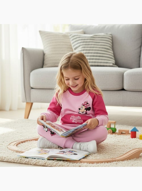 Disney - Completo felpa e pantaloni tuta bambina - Kiabi