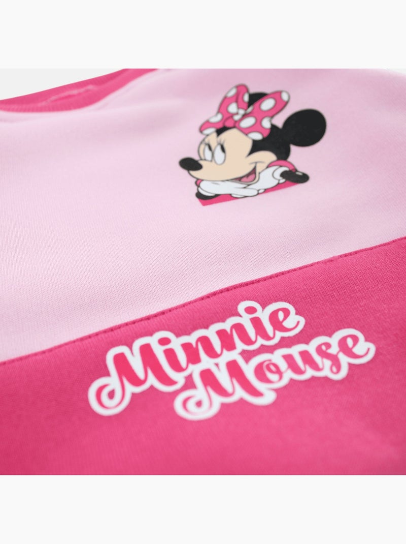 Disney - Completo felpa e pantaloni tuta bambina Rosa - Kiabi