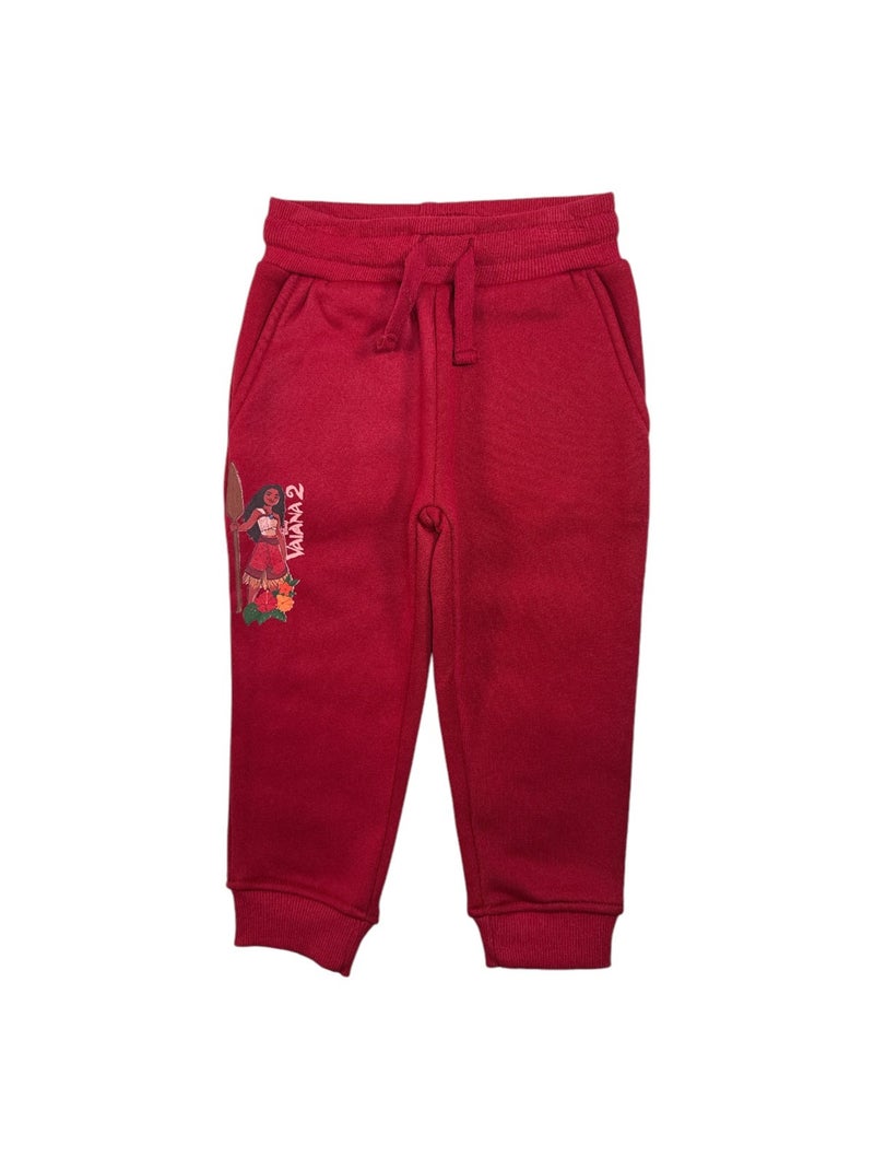 Disney - Completo felpa e pantaloni tuta bambina Rosso - Kiabi