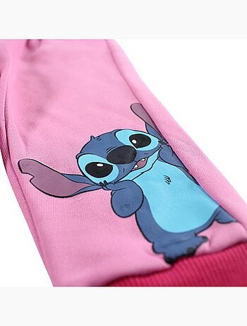 Disney - Completo felpa e pantaloni tuta su gruccia Lilo & Stitch bambina