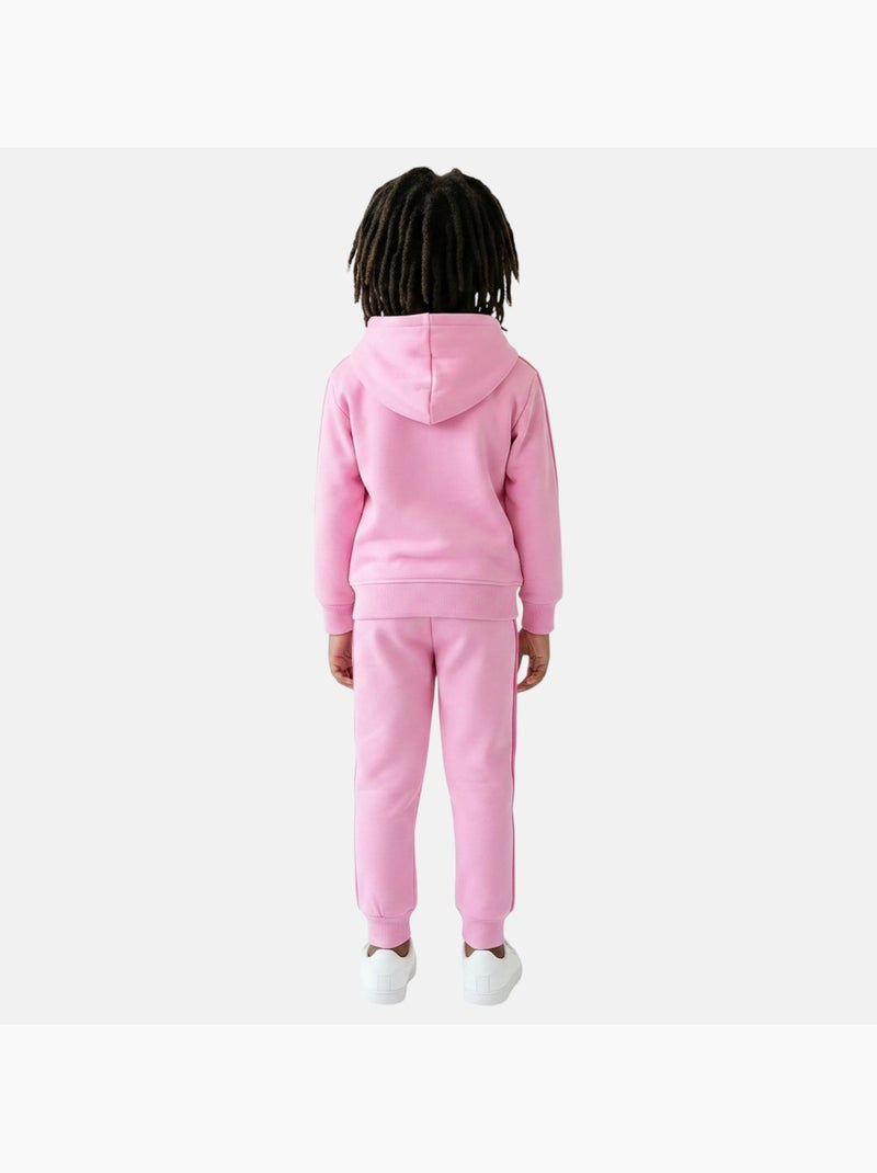 Disney - Completo giacca con cappuccio e pantaloni tuta bambina Rosa chiaro - Kiabi