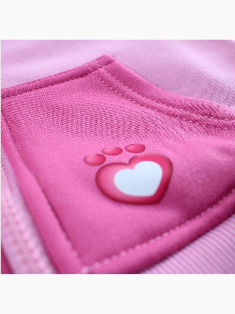 Disney - Completo giacca con cappuccio e pantaloni tuta bambina Rosa chiaro - Kiabi