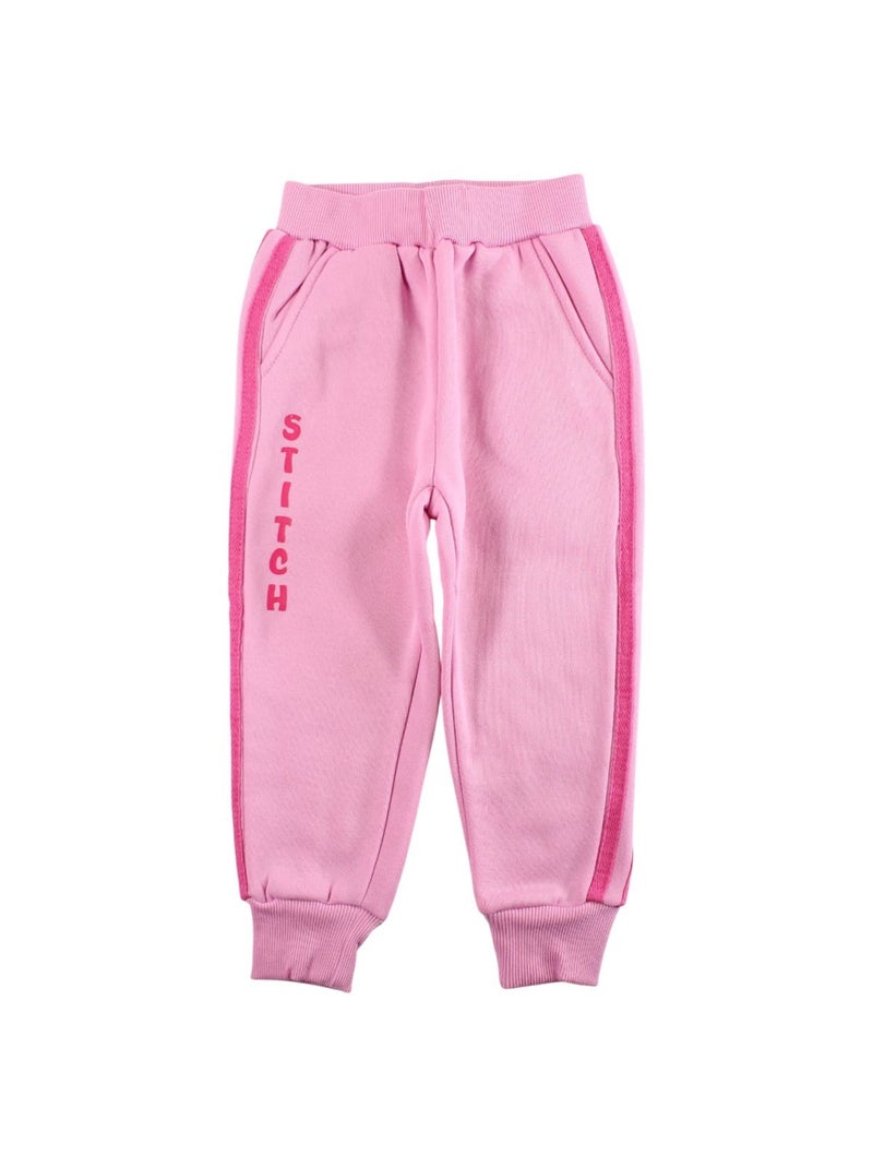 Disney - Completo giacca con cappuccio e pantaloni tuta bambina Rosa chiaro - Kiabi