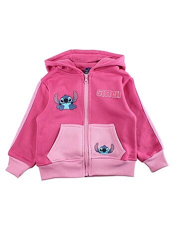 Disney - Completo giacca con cappuccio e pantaloni tuta bambina