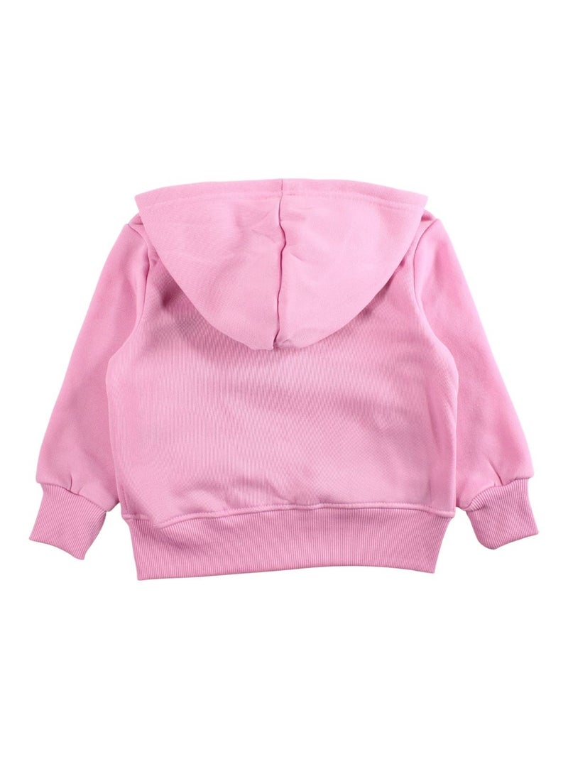 Disney - Completo giacca con cappuccio e pantaloni tuta bambina Rosa - Kiabi