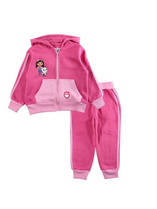 Disney - Completo giacca con cappuccio e pantaloni tuta bambina - Kiabi