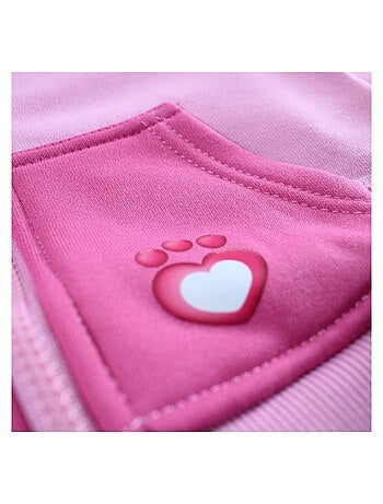 Disney - Completo giacca con cappuccio e pantaloni tuta Gabby bambina