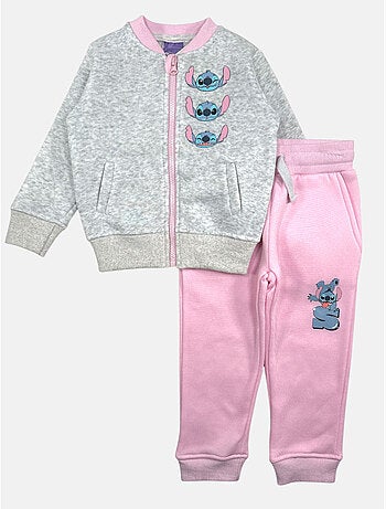 Disney - Completo giacca e pantaloni tuta bambina