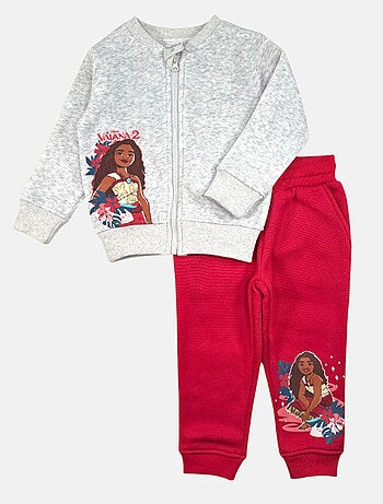 Disney - Completo giacca e pantaloni tuta bambina
