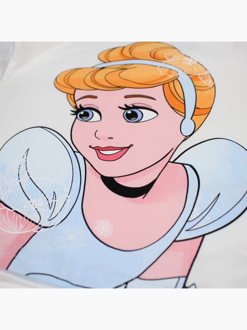 Disney - Completo maglietta e short bambina Bianco - Kiabi