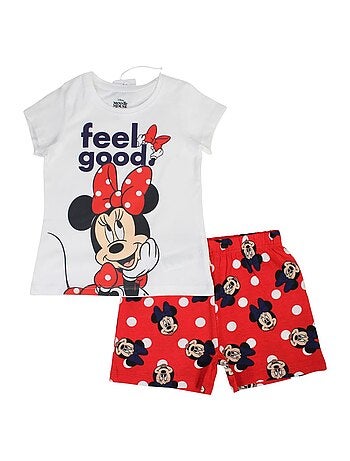 Disney - Completo maglietta e short bambina
