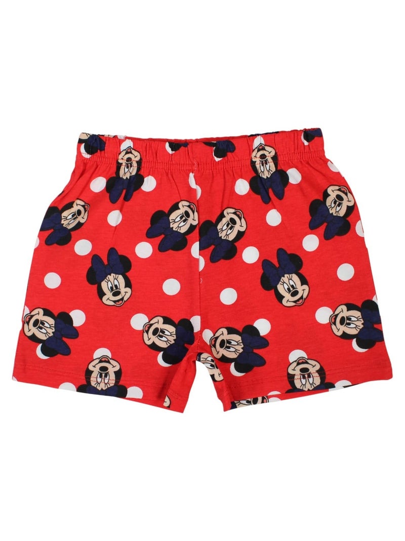Disney - Completo maglietta e short bambina Bianco - Kiabi