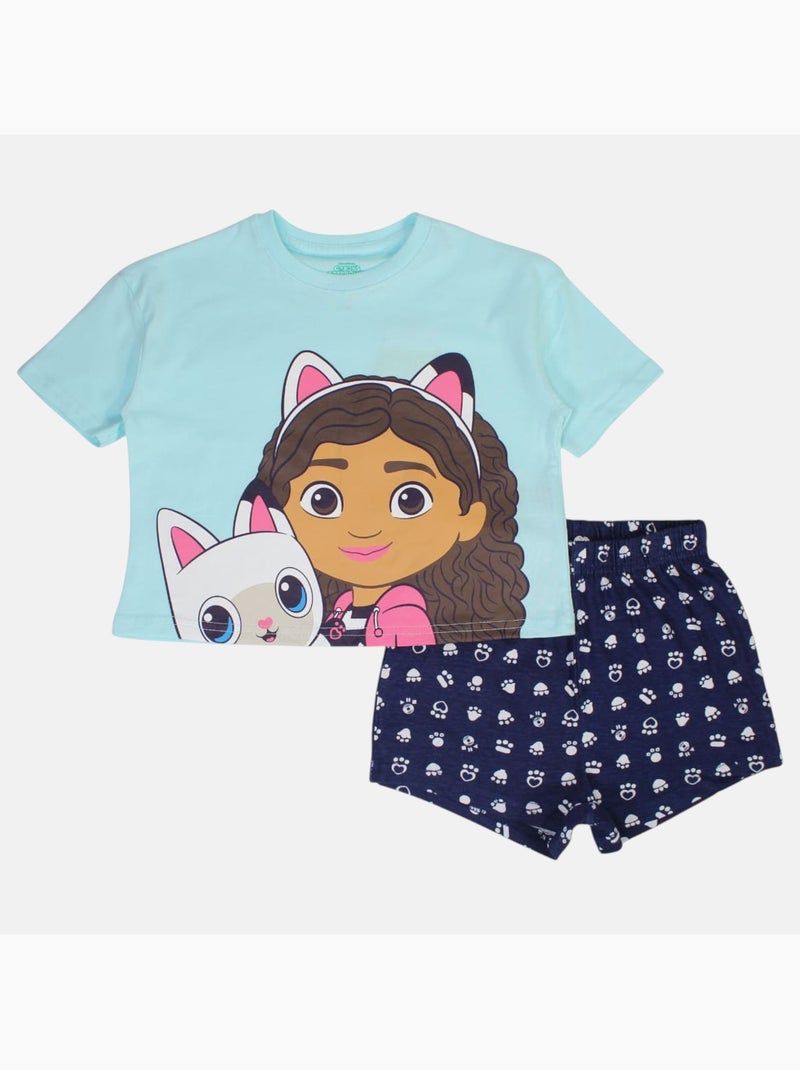 Disney - Completo maglietta e short bambina Blu - Kiabi