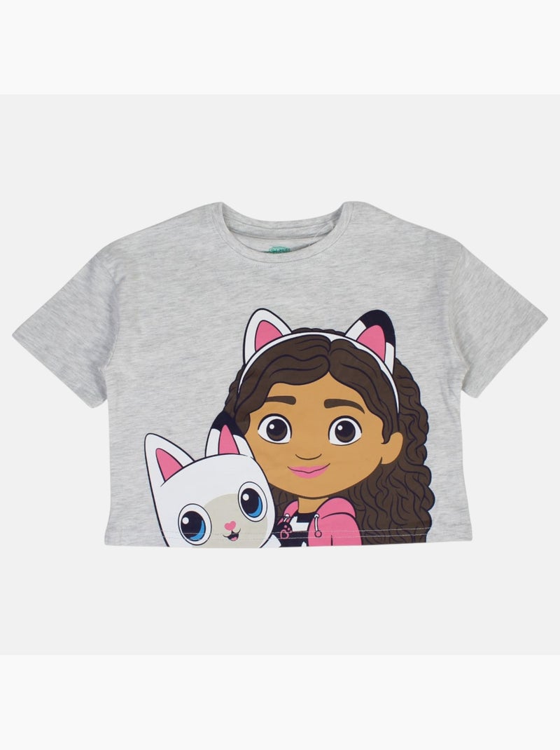 Disney - Completo maglietta e short bambina Grigio - Kiabi