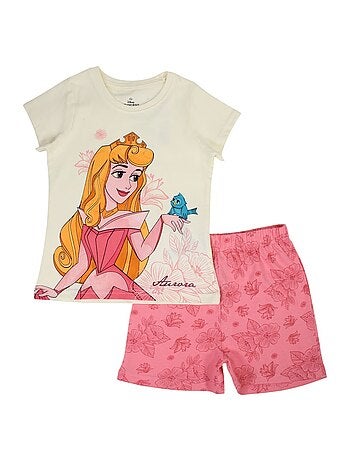 Disney - Completo maglietta e short bambina