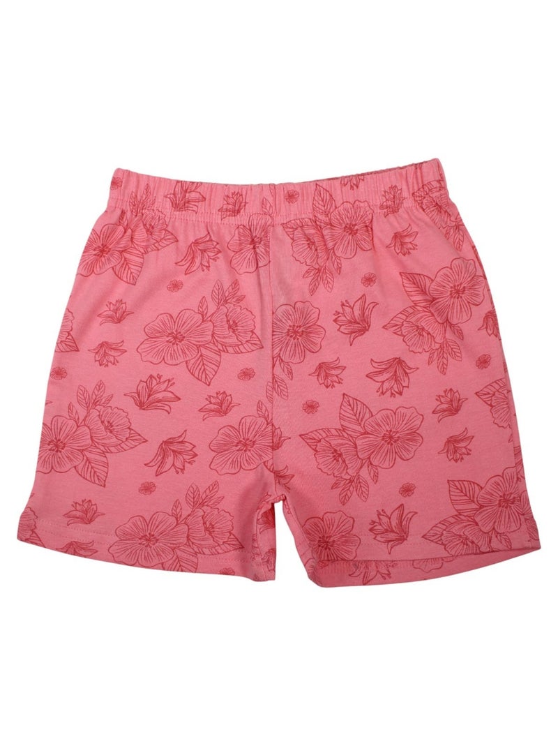 Disney - Completo maglietta e short bambina Rosa - Kiabi