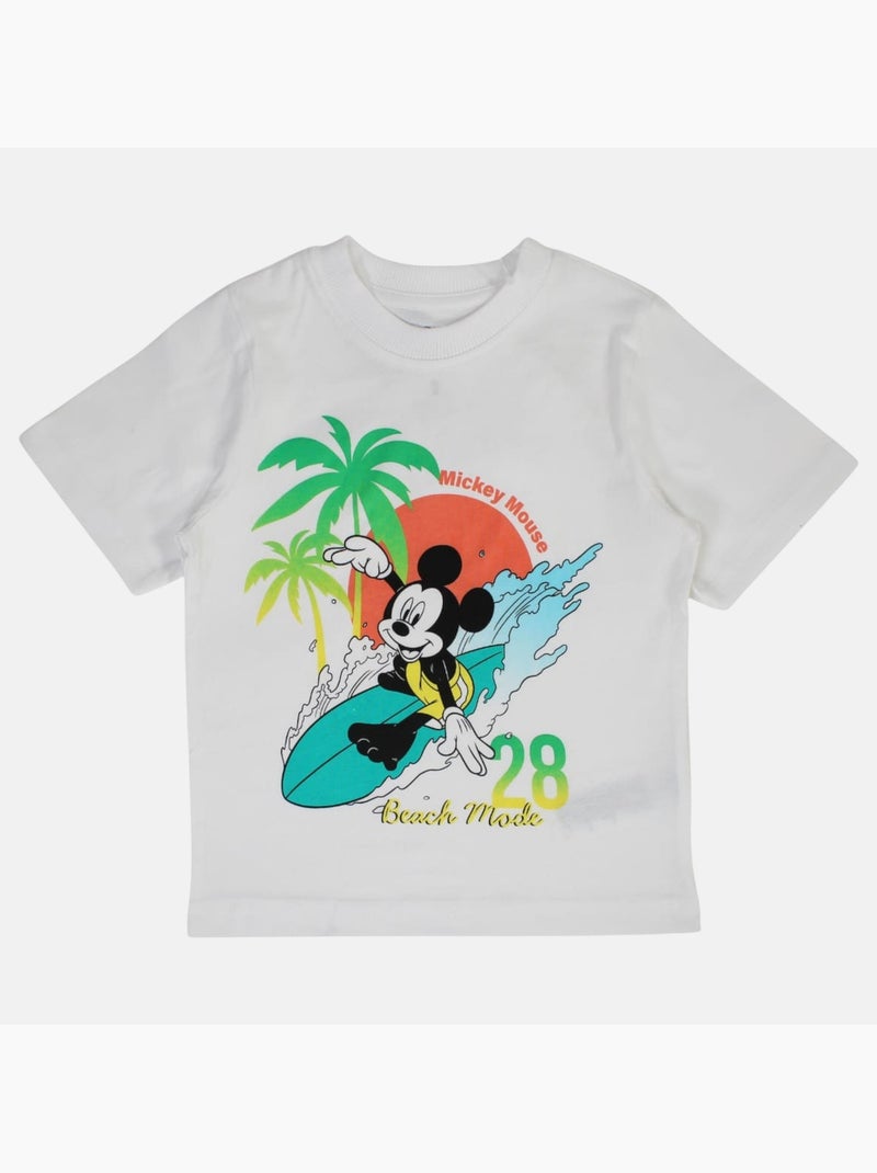 Disney - Completo maglietta e short bambino Bianco - Kiabi