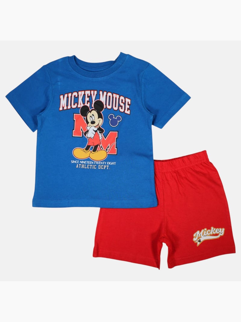 Disney - Completo maglietta e short bambino Blu - Kiabi
