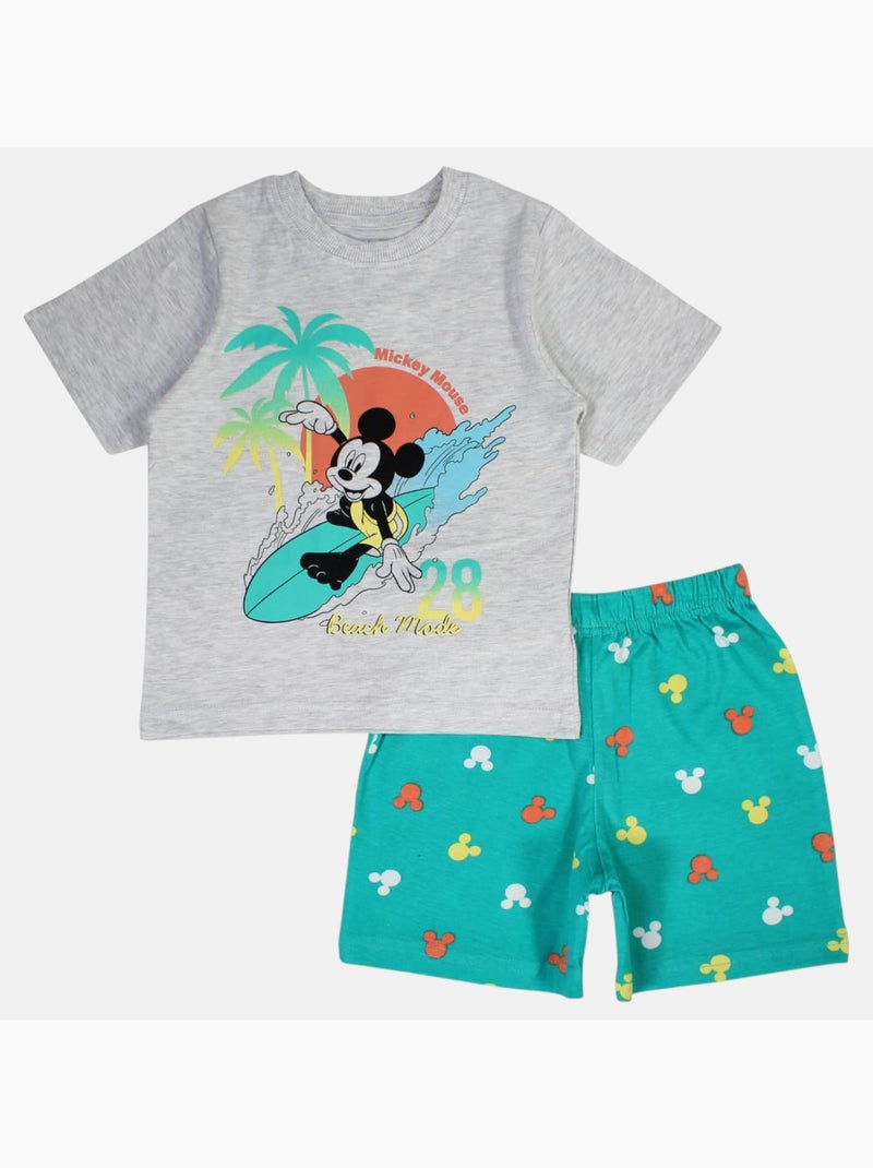 Disney - Completo maglietta e short bambino Grigio - Kiabi