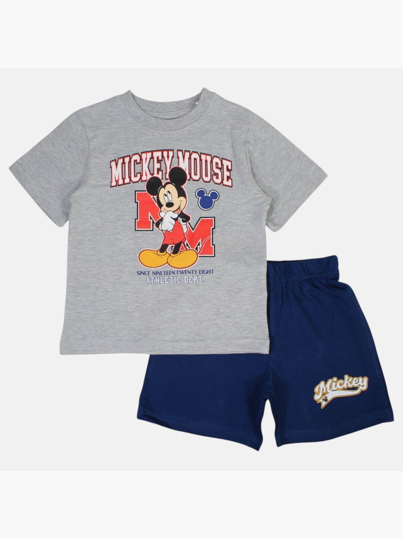 Disney - Completo maglietta e short bambino Grigio - Kiabi