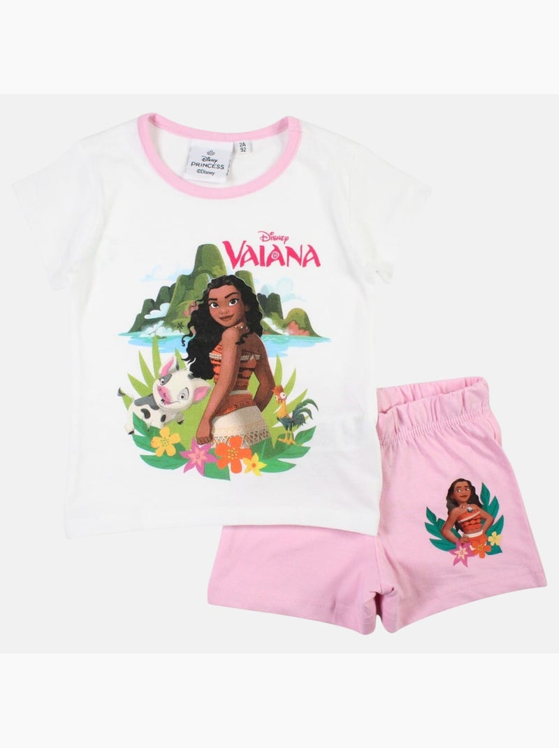 Disney - Completo maglietta e short Bianco - Kiabi