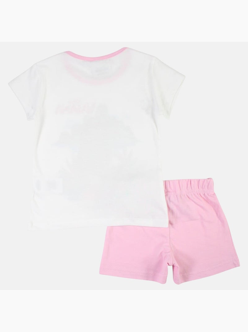 Disney - Completo maglietta e short Bianco - Kiabi