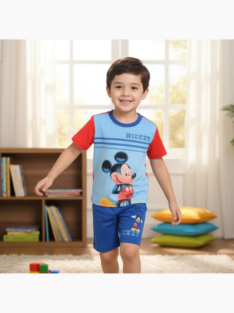 Disney - Completo maglietta e short Blu - Kiabi