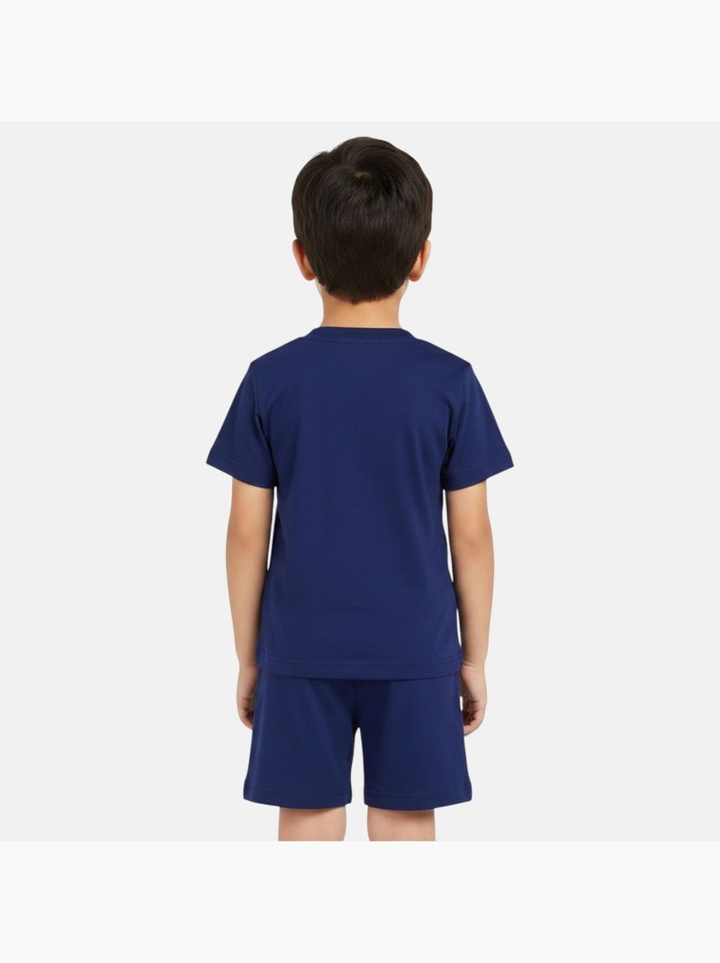 Disney - Completo maglietta e short Blu marino - Kiabi