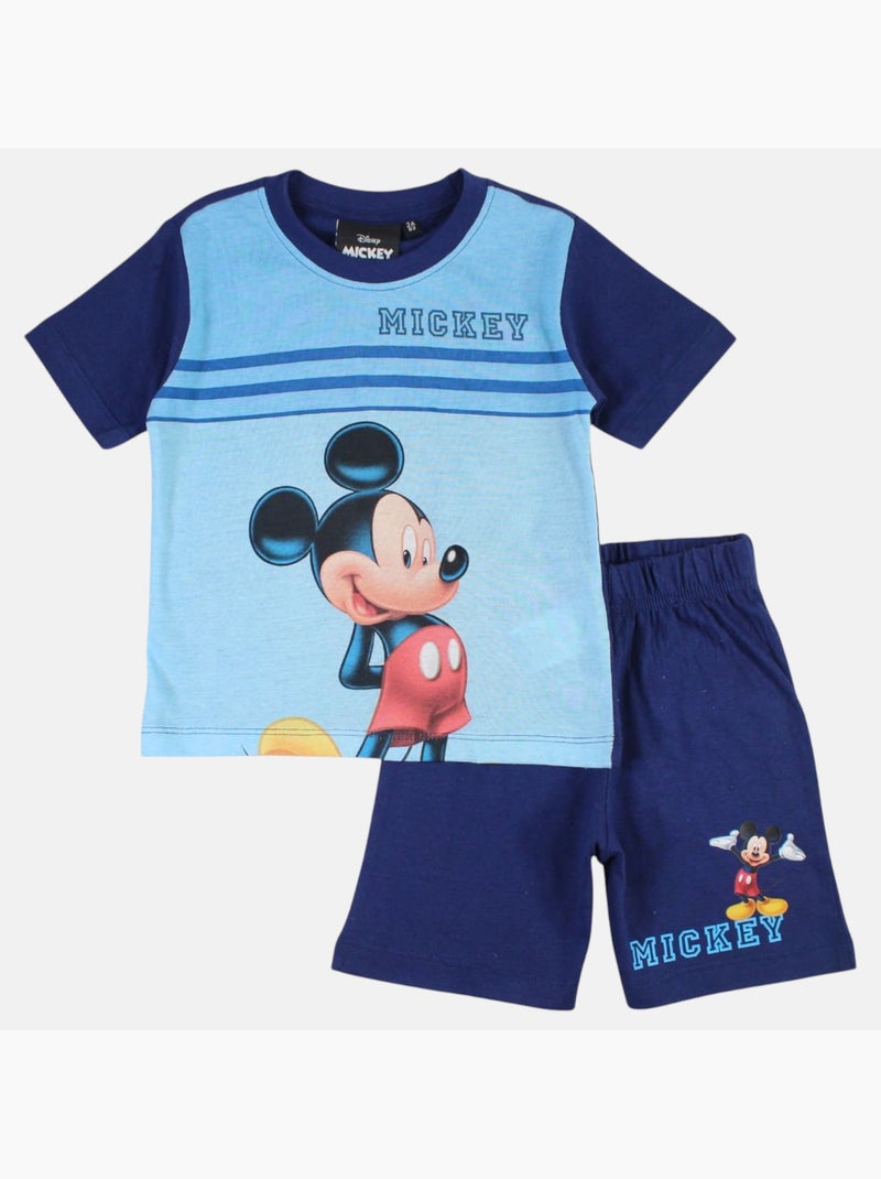 Disney - Completo maglietta e short Blu marino - Kiabi