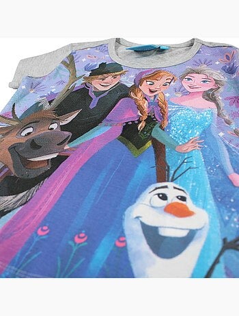 Disney - Completo maglietta e short Frozen