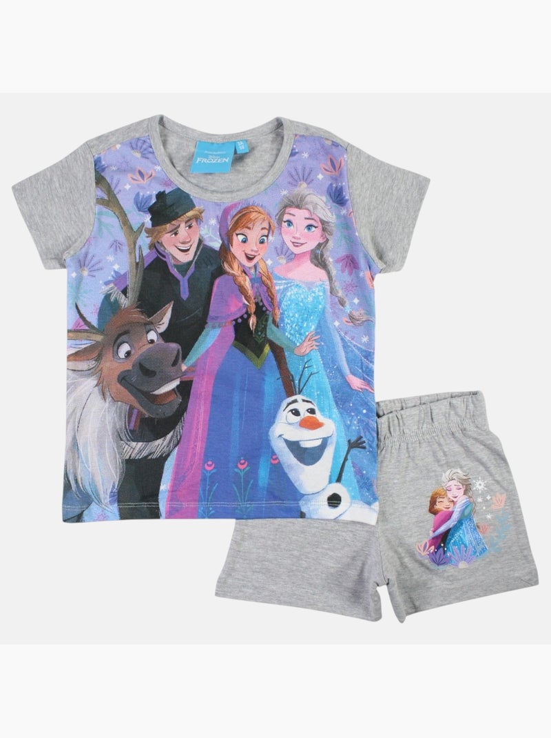 Disney - Completo maglietta e short Grigio - Kiabi