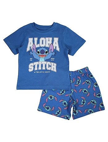 Disney - Completo maglietta e short Lilo & Stitch bambino
