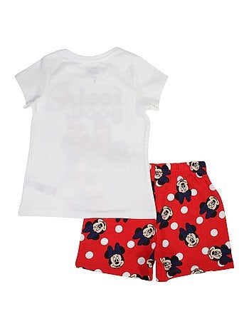 Disney - Completo maglietta e short Minnie bambina