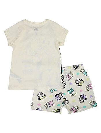 Disney - Completo maglietta e short Minnie bambina