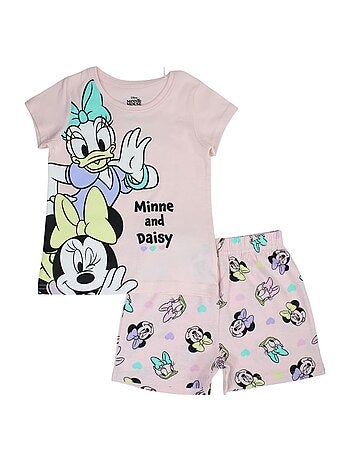 Disney - Completo maglietta e short Minnie bambina