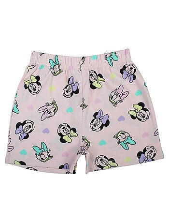 Disney - Completo maglietta e short Minnie bambina