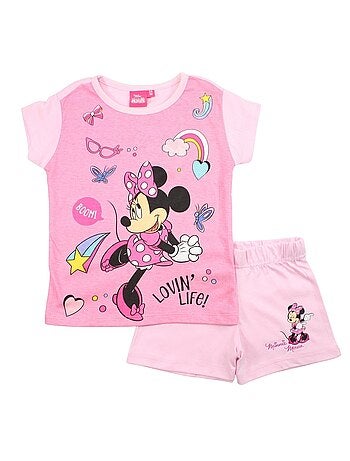 Disney - Completo maglietta e short Minnie