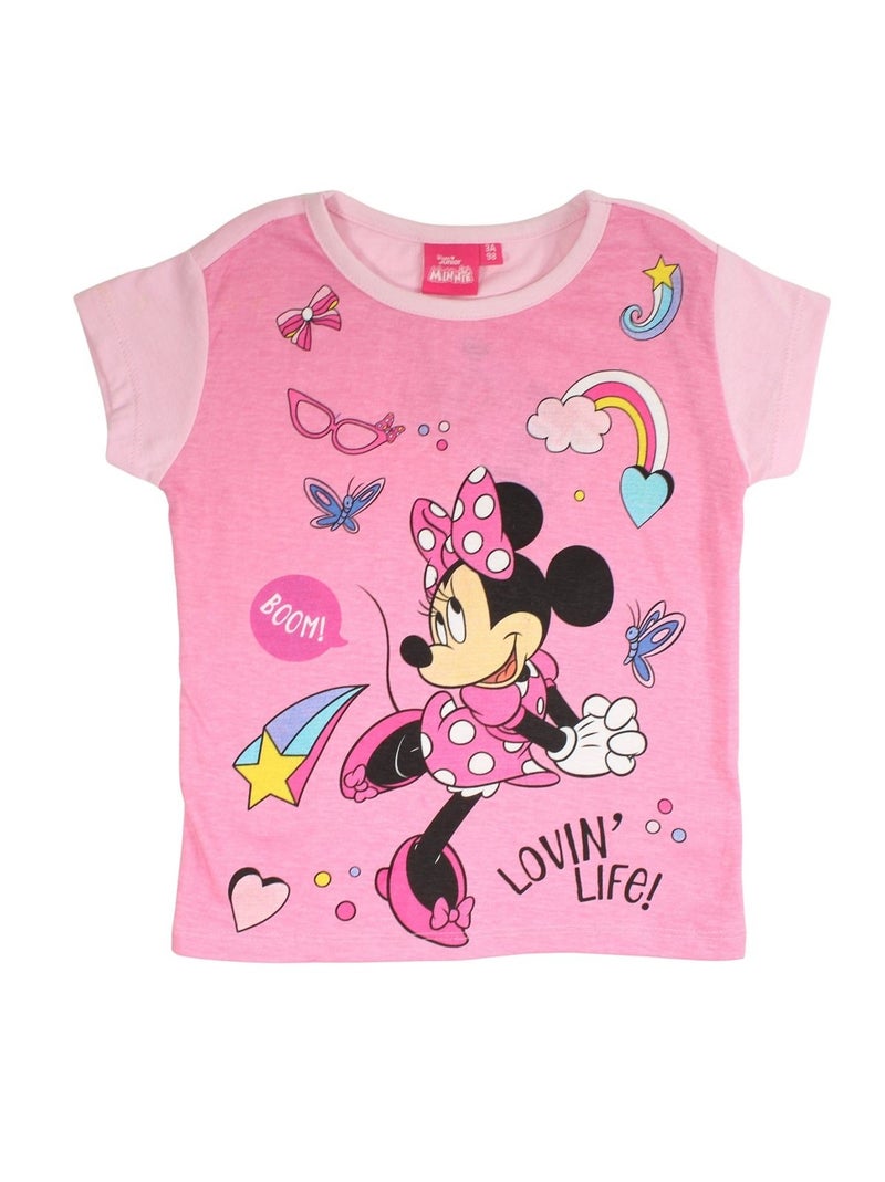 Disney - Completo maglietta e short Rosa - Kiabi