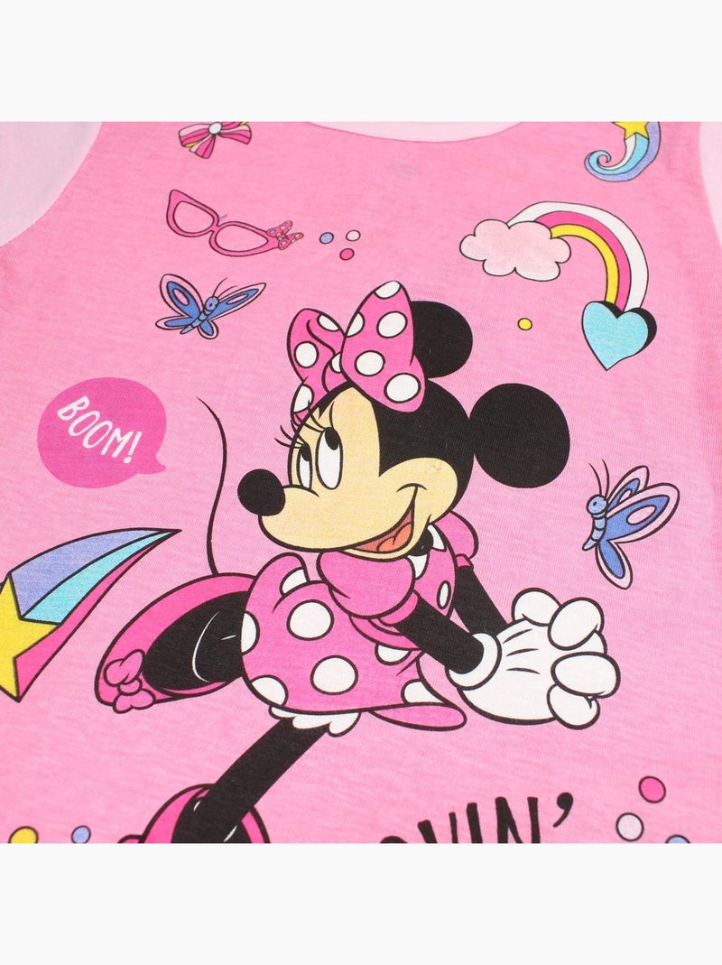 Disney - Completo maglietta e short Rosa - Kiabi