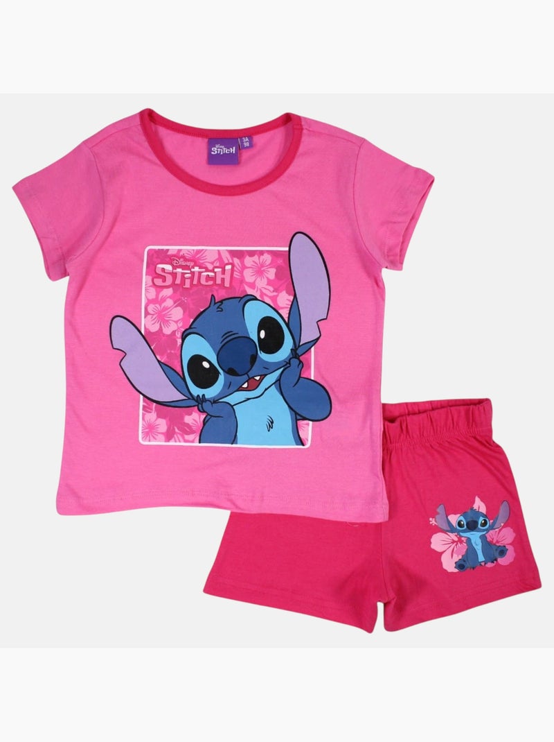 Disney - Completo maglietta e short Rosa - Kiabi