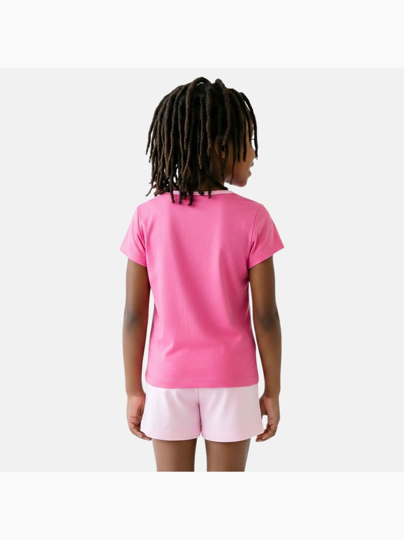 Disney - Completo maglietta e short Rosa - Kiabi